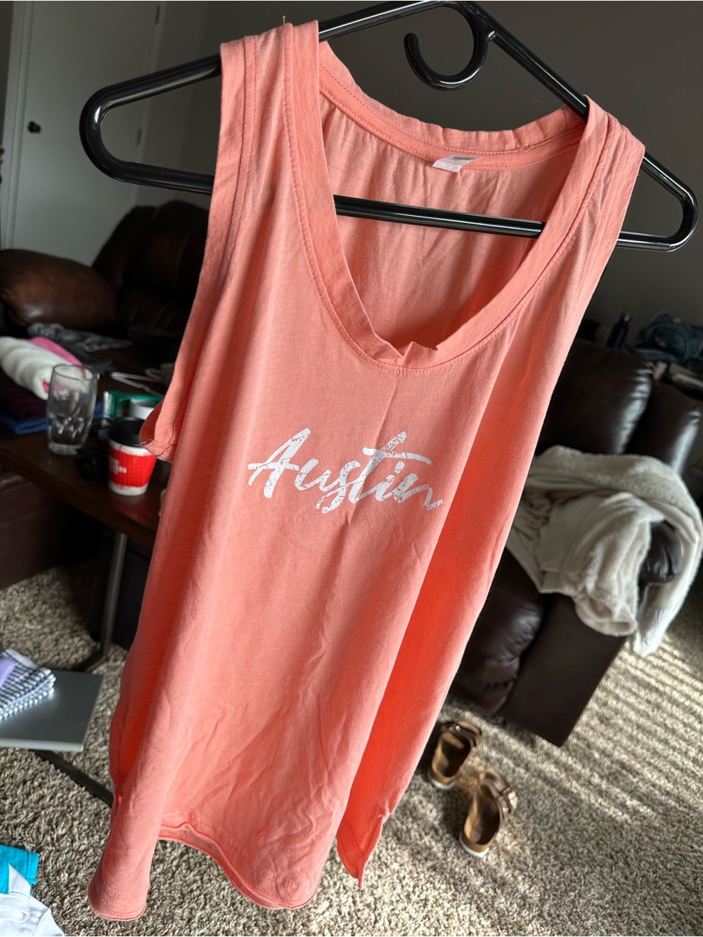 Salt Creek Coral Tank Top - Women's M Austin Texas